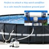 Shoyisenka 4 Pcs Pool Hose Conversion Adapters Kit - 40mm
