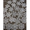 Hand Crochet Snowflakes Set Christmas Ornaments Doilies (30 Snowflakes)