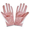 Persons PSGL-16 Women's Two-Handed Gloves, Women's, White/Orange, 7.9 inches (20
