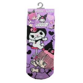 Jays Planning JGS0988 Character Jacquard Socks, Ankle, Pinoco x Chrome, Character Collaboration, Adult, Women's, 8.7 - 9.4 inches (22 - 24 cm)
