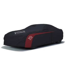 Ultimum Lite Car Cover for 1999-2004 Chrysler 300M Sedan 4-Door with Zipper Breathable All Weather Protection Scratch, Dust, Sun, Snow, Rain Protection Indoor Outdoor Black