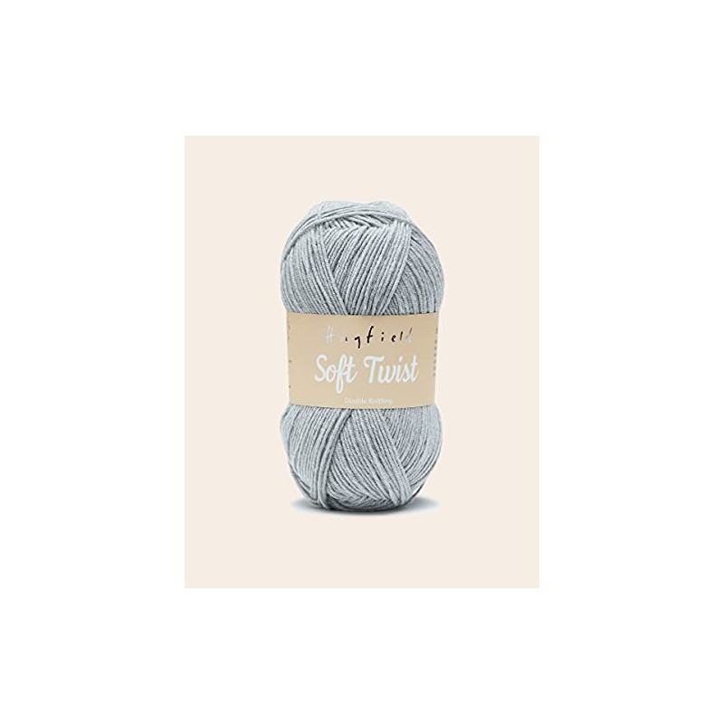 Sirdar Hayfield Soft Twist, Silver (252), 100g