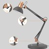 LEPOWER Metal Desk Lamp, Adjustable Gooseneck Swing Arm Lamp with