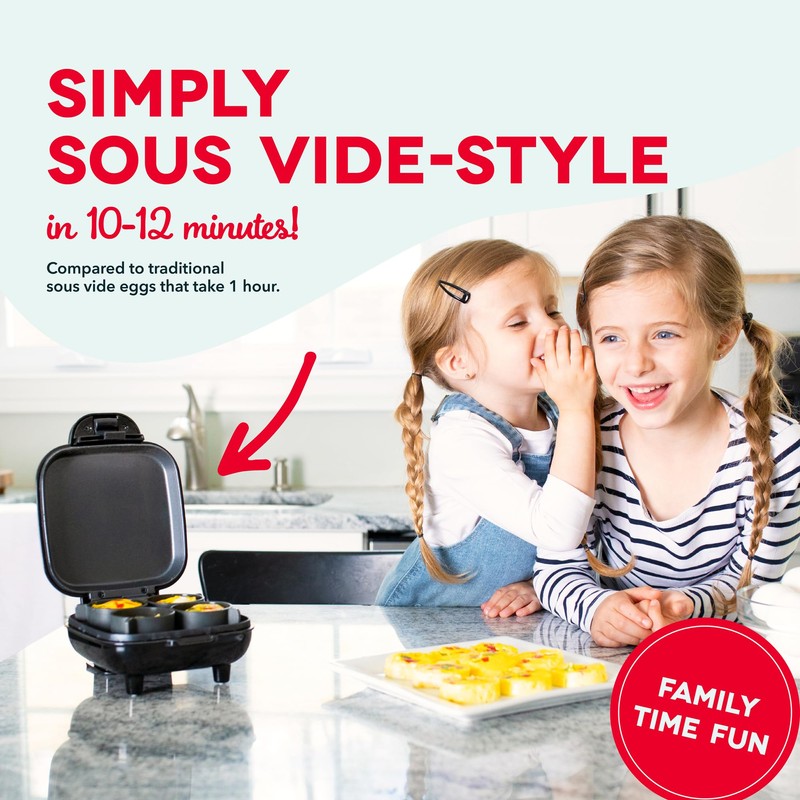 Dash Deluxe Egg Bite Maker - Electric Egg Bite Maker