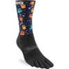 Injinji Spectrum Trail Midweight Crew Toe Socks M, haunt