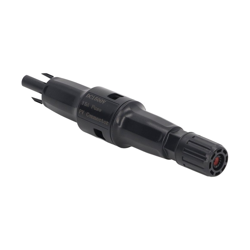 1500V Solar PV Fuse Connector IP68 Waterproof Fuse Plug Diode