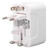 Multifunctional Power Converter with USB Ports Universal Adapter Socket 100‑240VAC