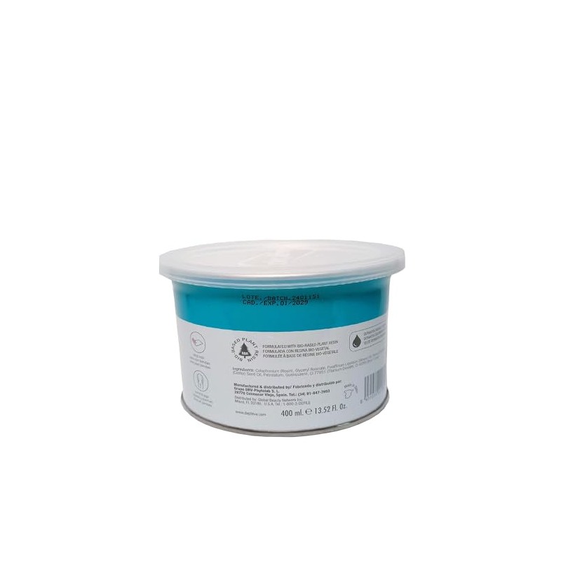 Depileve Rosin Wax, Azulene Cream, 14.1 Ounce