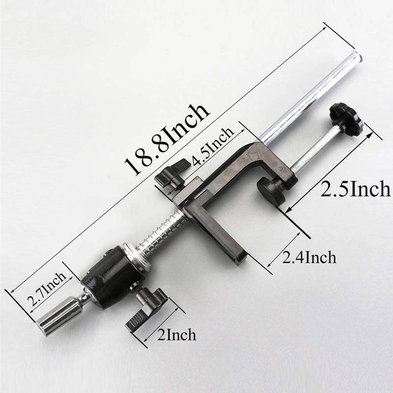 AliLeader Mannequin Head Clamp Stand Mannequin Head Table Clamp C
