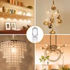 EvaStary G9 Halogen Light Bulbs 2 pin 120V 40W, Dimmable