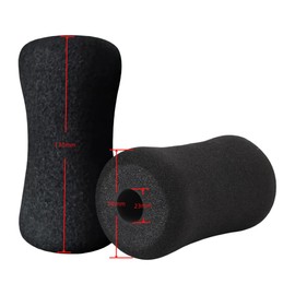 GYWHOOFT 4 Pack Foam Foot Pads Covers for Wheels Replacement Pads for Exercises Gym Pad Equipment