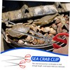 SOESFOUFU 2 Pcs Tools Bend Clip Rubbish Tong Crab Tongs