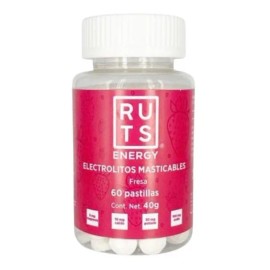 Electrolitos Deportivos Ruts Energy Fresa Masticables 30 Pastillas