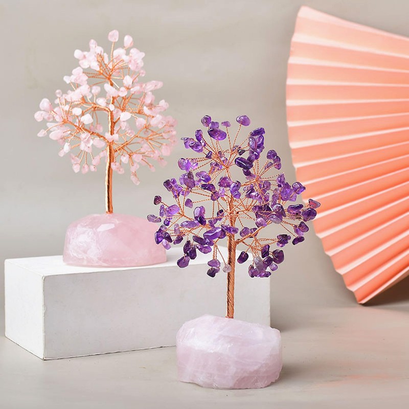 Crystal Tree for Healing and Home Decor - Positive Energy