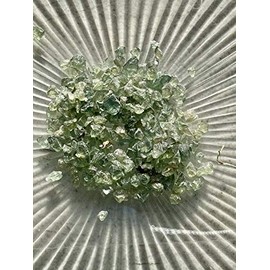 Green Apatite - Medium Chips - no Powder - 100% Green Apatite Life+Love! Calming Soothing! med(1 Ounce)