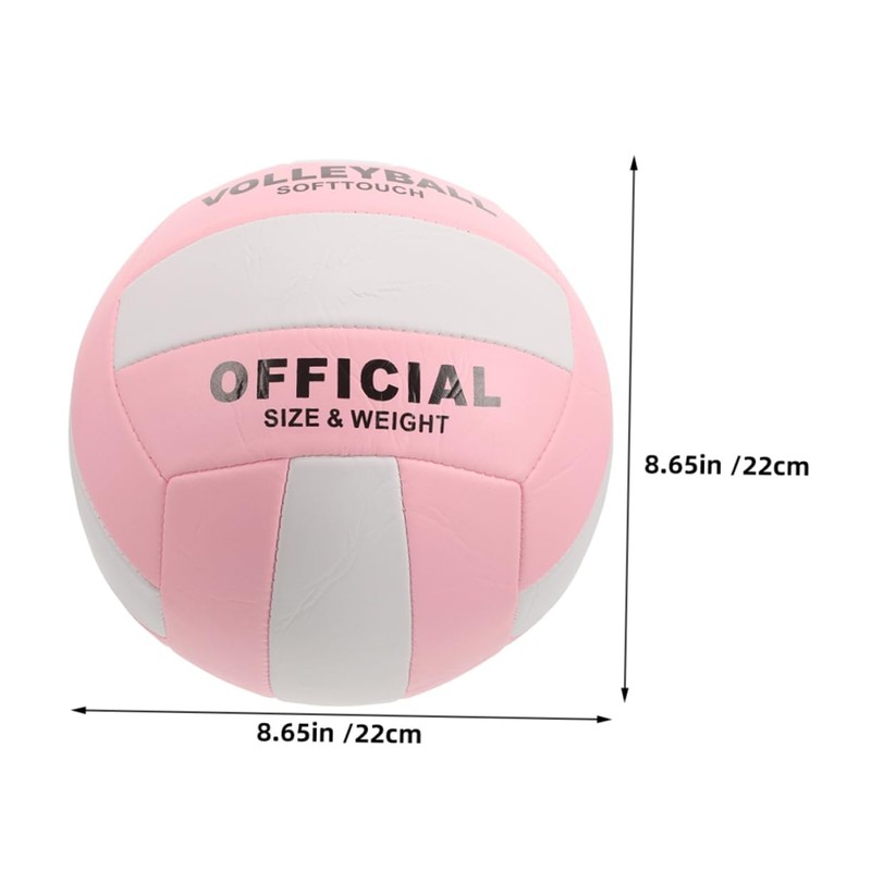 Mikinona Inflatable Volleyball for Training Durable Soft Beach Volleyball for