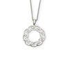 ORTAK 925 Sterling Silver Handmade Pendant Necklace | Lightweight Round