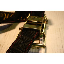 2 Packages of Condor Motorcycle Ratchet Tie-Downs for Wheel Chock/Trailer Stand