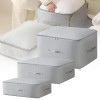3 Bolsas Organizador Ropa Almacenamiento Sábanas Edredón