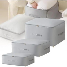 3 Bolsas Organizador Ropa Almacenamiento Sábanas Edredón