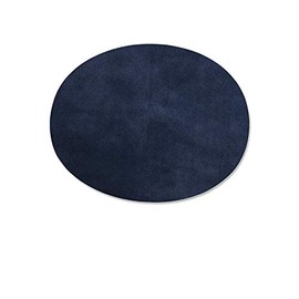 Yalulu - Parches de tela de ante para planchar, para reparación de ropa, bolso de hombre, ropa, codo, rodilla, accesorios (#6, azul marino)
