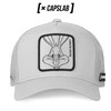 Capslab Bugs Bunny Looney Tunes Trucker Cap, gray