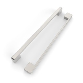 FILTA Brushed Nickel 10 Inch(256mm) Kitchen Cabinet Handles,6 Pack Satin Nickel Cabinet Pulls Cabinet Hardware for Cabinets Cupboard Drawer