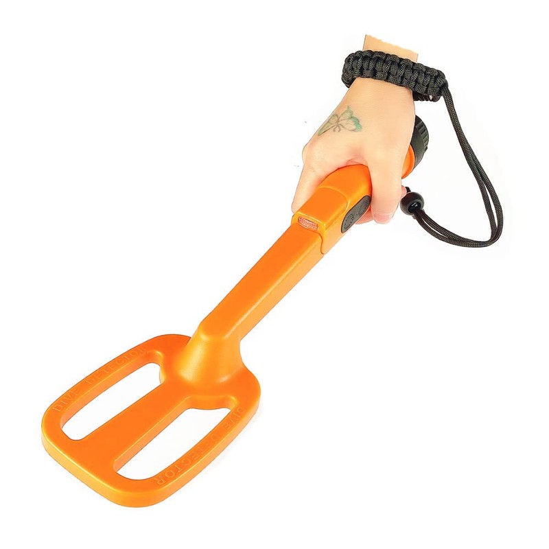 Waterproof Scuba Metal Detector Underwater Dive Pulse Pinpointer (Orange)