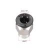sourcing map Straight Pneumatic Push to Quick Connect Fittings 1/8NPT