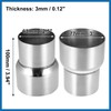 A ABSOPRO 2.5" ID to 3" ID Stainless Steel Car