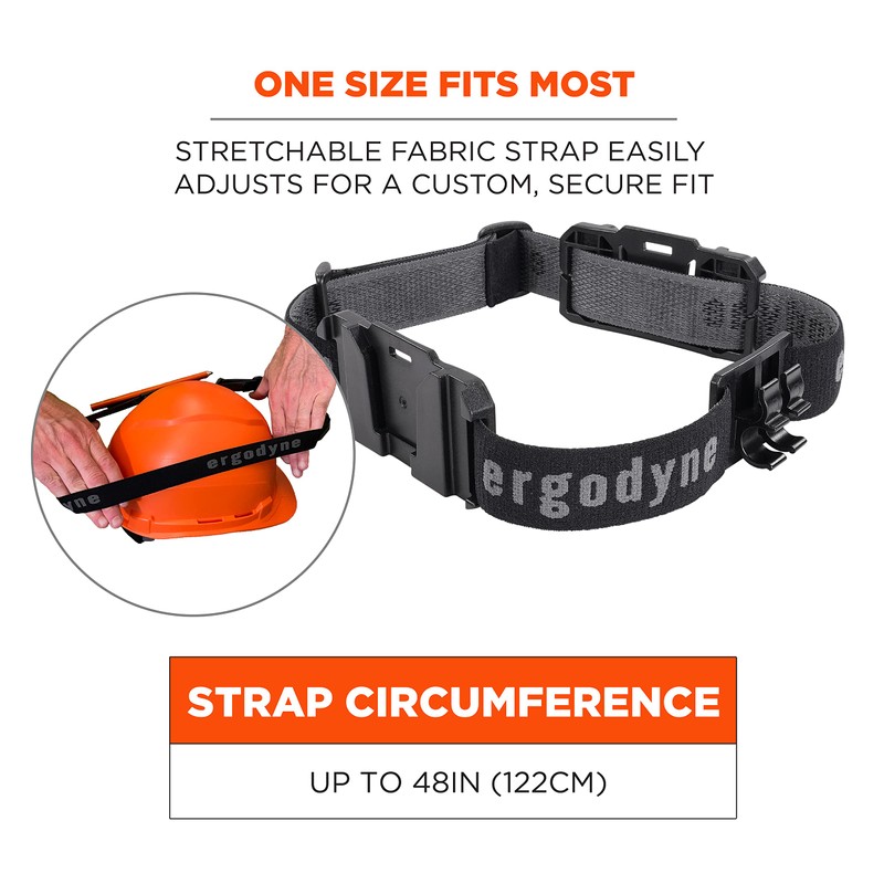 Ergodyne Skullerz 8980 Universal Headlamp Strap for Ergodyne Removable Headlamps,