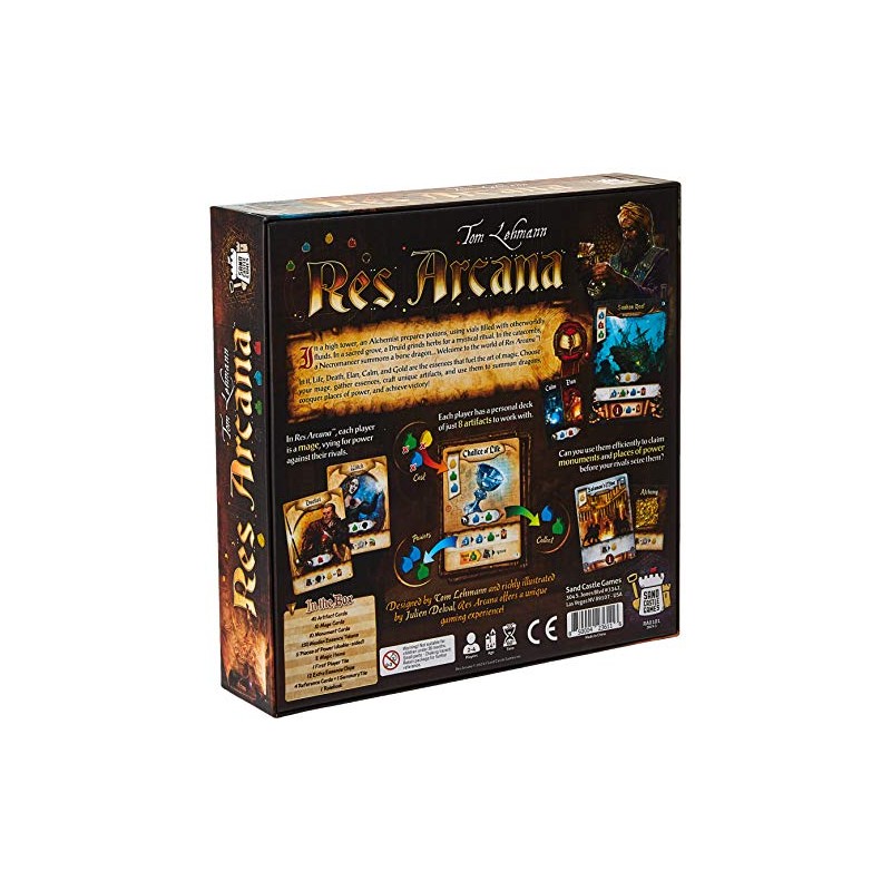 Res Arcana Board Game - The Enchanting World of Mages
