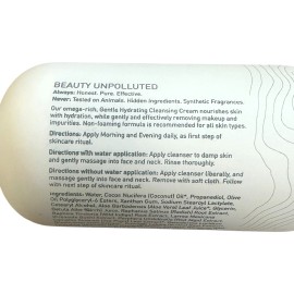 Pangea Gentle Hydrating Cleansing Cream Organics Natural Camellia + Wild Indigo