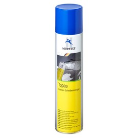 Normfest Topas Scheibenreiniger, Schaumreiniger entfernt effizent Verschmutzungen von Scheiben, Scheinwerfern und Anderen Oberflächen, 400ml