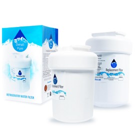 2-Pack Replacement for General Electric PSS26SGRBSS Refrigerator Water Filter - Compatible with General Electric MWF, MWFP Fridge Water Filter Cartridge
