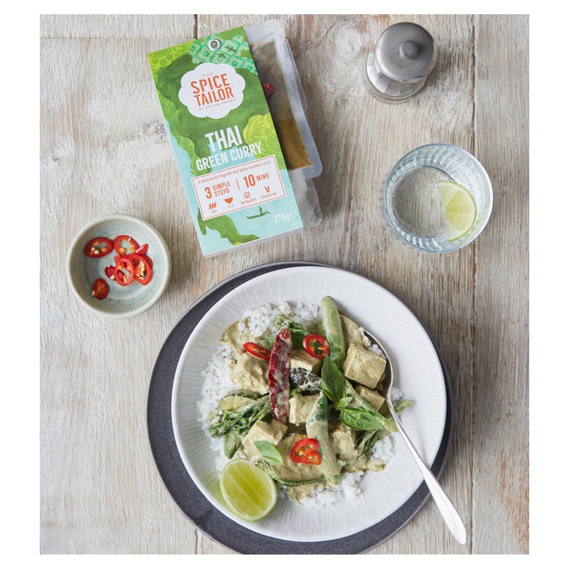 The Spice Tailor, Asian Curry Sauce Kits, Thai Green Curry,