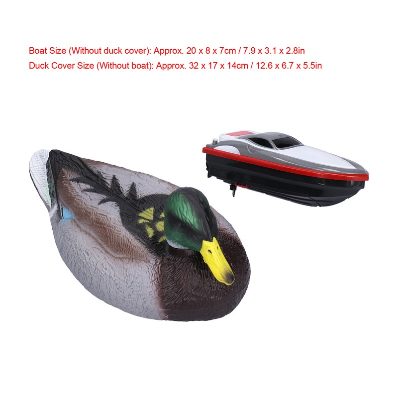 Duck Shape 2.4GHz Racing Boat Remote Control Boat Children Kids