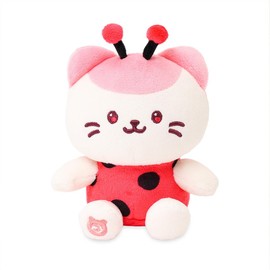 Anirollz Ladybug Fairy Kittiroll Plush – Soft & Adorable Lucky Spring Fairy Collection, Cute Stuffed Animal, Great Gift for Plush Collectors
