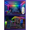 Cedarine 105FT Continuous RGB+IC Outdoor Led Strip Lights Waterproof with