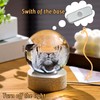 Arikyrist 3.15"/ 8cm K9 Crystal Ball Engraved 3D Tiger Collectible