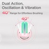 RTAUYS Oscillating and Vibrating Sonic Electric Toothbrush for Adults, featuring
