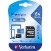Verbatim Tarjeta de memoria Verbatim 44084 Premium con adaptador SD