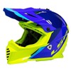 LS2 Helmets Gate Launch Full Face Helmet (Blue/HiViz - X-Large)
