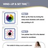 Visual Timer 7.5 inch; 60 Minute 1 Hour Countdown Timer