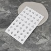 VGOL 40pcs Transparent Switch Sticker Set Bells Stickers Light Symbol