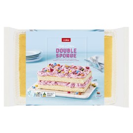 Coles Sponge Unfilled Rectangular 450g (DHL Recommended)