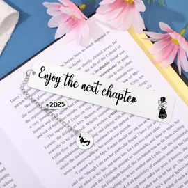 Class of 2025 Graduation Gifts for Her Initial Bookmark Gift Graduation Gifts 2025 High School Inspirational Presents Women Daughter Classmates Present Senior High College Bookmark