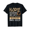 Horse Grandma Horse Owner Grandmother Horse Riding T-Shirt