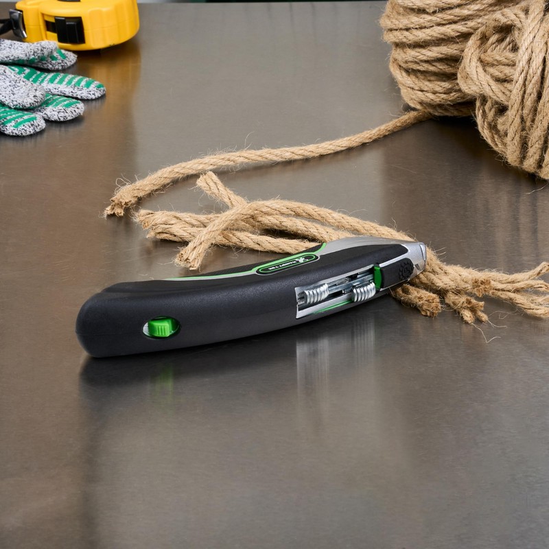 Handy Tek Dual Blade Utility Knife, 1 Retractable Box Cutter