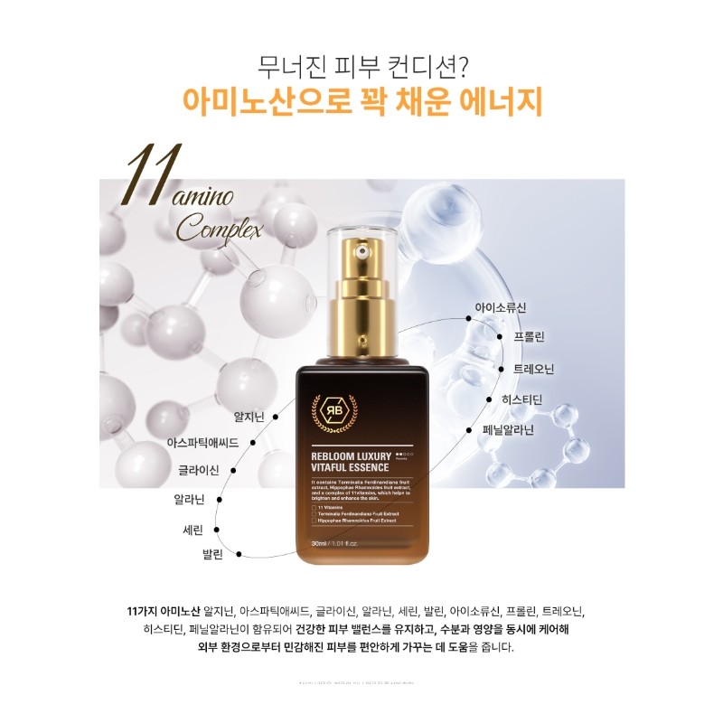 Tool Ribble Rebloom Luxury Vitaful Essence 30ml Vita Ampoule Pore